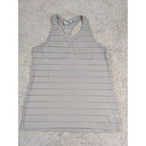 (V) Athleta Women tank top sleeveless running gym hiking lightweight sz L